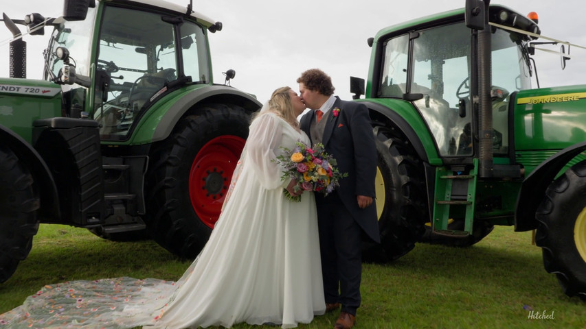 Georgina & george Wedding Highlight - Marquee Wedding